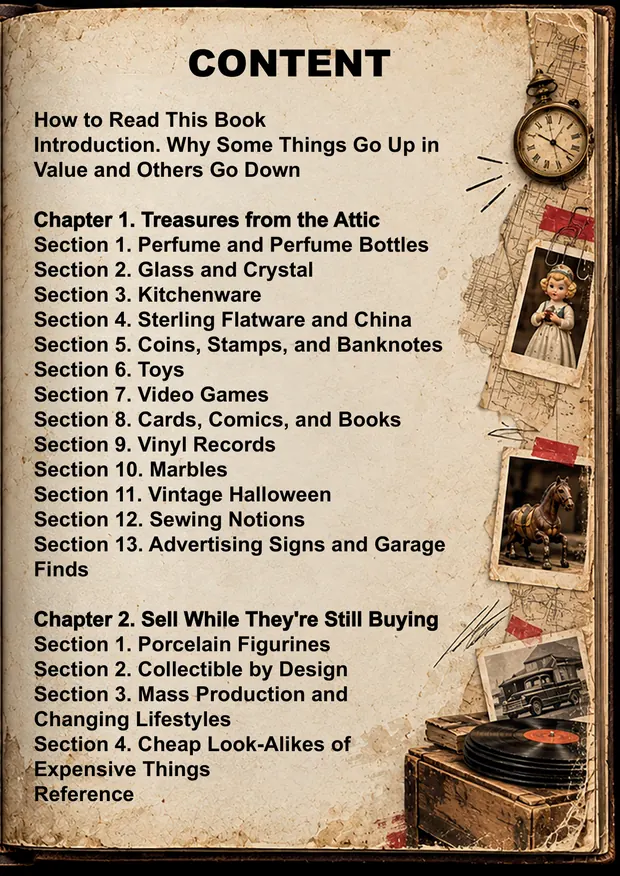 Sample page: table of contents
