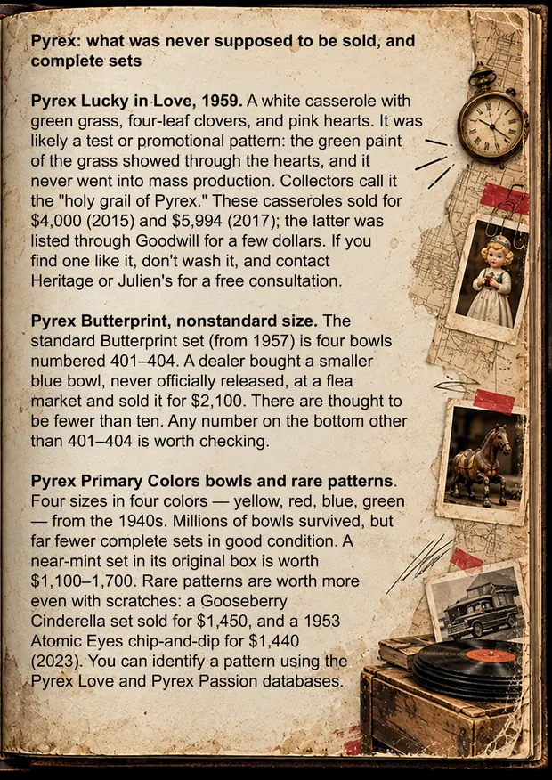 Sample page: Pyrex